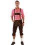 Autentisk Brun Lederhosen i 100% Kvalitetskinn