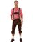 Autentisk Brun Lederhosen i 100% Kvalitetskinn