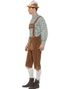 Tradisjonelt Brunt og Grønt Oktoberfest Luksuskostyme til Herre