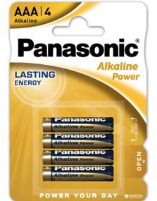1927497600_84 stk Panasonic AAA Alkaline Batterier