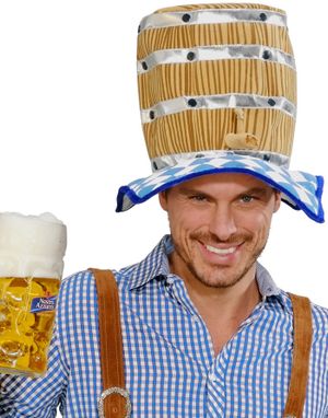 Øltønne Oktoberfesthatt