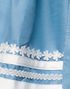 Nydelig Luksus Dirndl-Oktoberfestkjole med Blomstermønster og Forkle