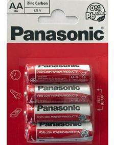 1835308800_84 stk Panasonic AA Zink Carbon Batterier